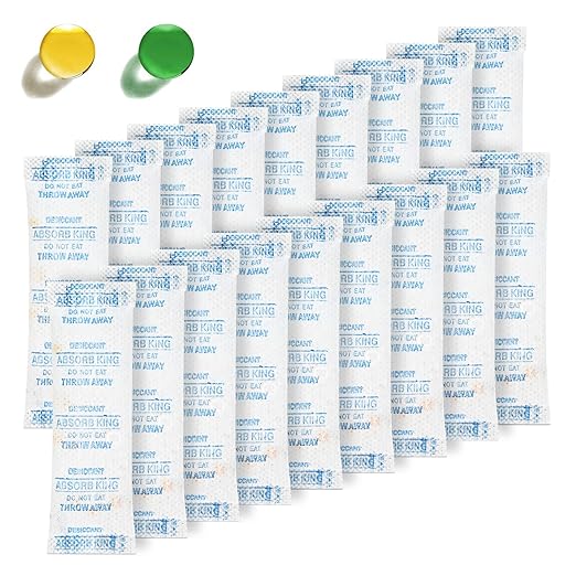 Silica Gel Packs – 150 Packs 5 Gram Desiccant Packs, Moisture Absorbers by ABSORBKING