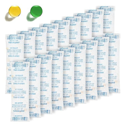 Silica Gel Packs – 150 Packs 5 Gram Desiccant Packs, Moisture Absorbers by ABSORBKING