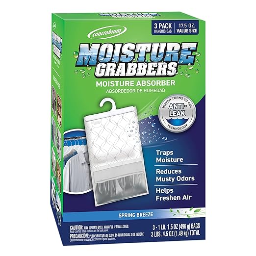 Concrobium 378488 Moisture Grabbers, Anti-Leak Gel Technology, Covers Up to 350 by Rust-Oleum