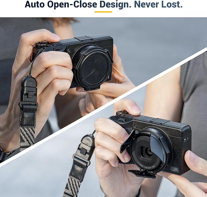 JJC Auto Open and Close Lens Cap Cover - Image 5