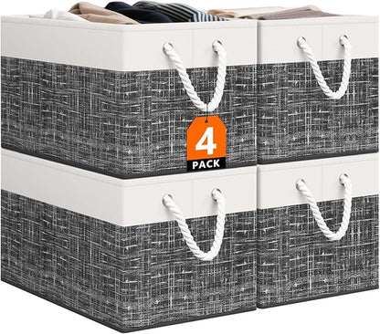 Storage Bin, Collapsible Storage Basket by StorageTastic