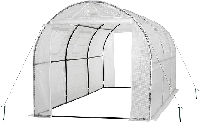 Machrus Ogrow Deluxe Walk-in Tunnel Greenhouse by UpperBounce