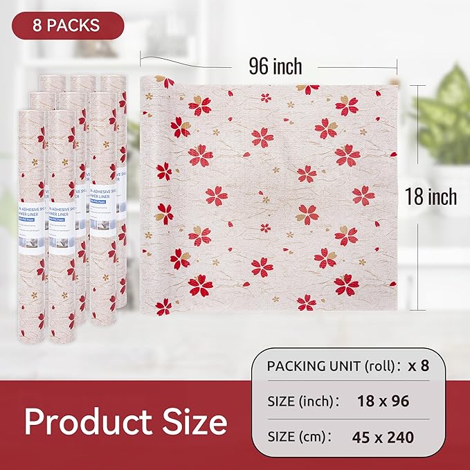 FIFTY FEET 18"x96" Non-Adhesive Shelf Liner - Image 5