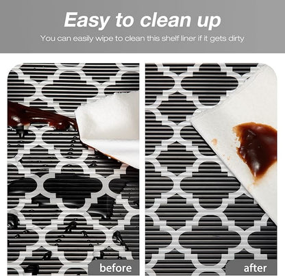 Glotoch Shelf Liners for Kitchen Cabinets 12” x 20 ft, Non Slip Drawer Liner - Image 7