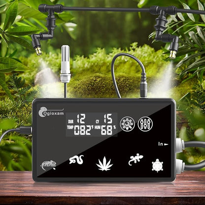 Automatic Reptile Mister System, Reptile Humidifiers Smart Misting System by Ogioxam