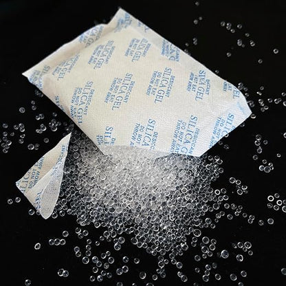 Silica Gel Packets, 100 Gram 6 Packets Desiccant Packs, Moisture Absorbers - Image 2