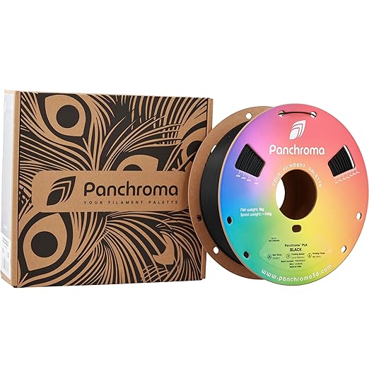 Panchroma PLA Black 3D Printer Filament, 1kg Spool, High Speed Printing - Image 8