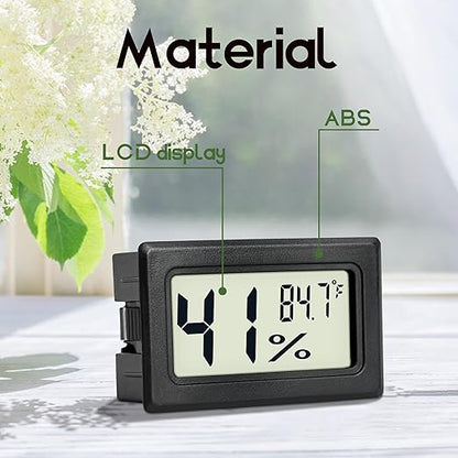 Mini Hygrometer Indoor Humidity Meter Hygrometer Thermometers 6 Pack Humidity - Image 5
