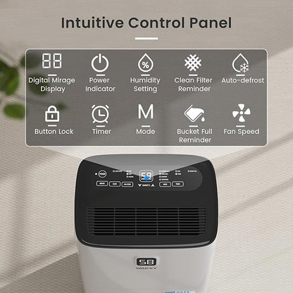 Yaufey 5000 Sq. Ft. Energy Star Certified Dehumidifier, Max 80 Pints - Image 9