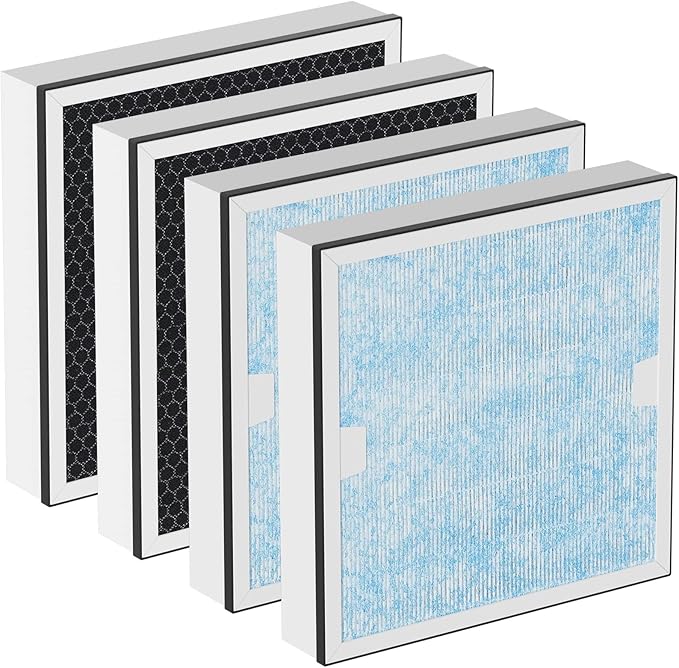 Carmerny HEPA & Activated Carbon Filter Replacement Set Compatible by Carmerny