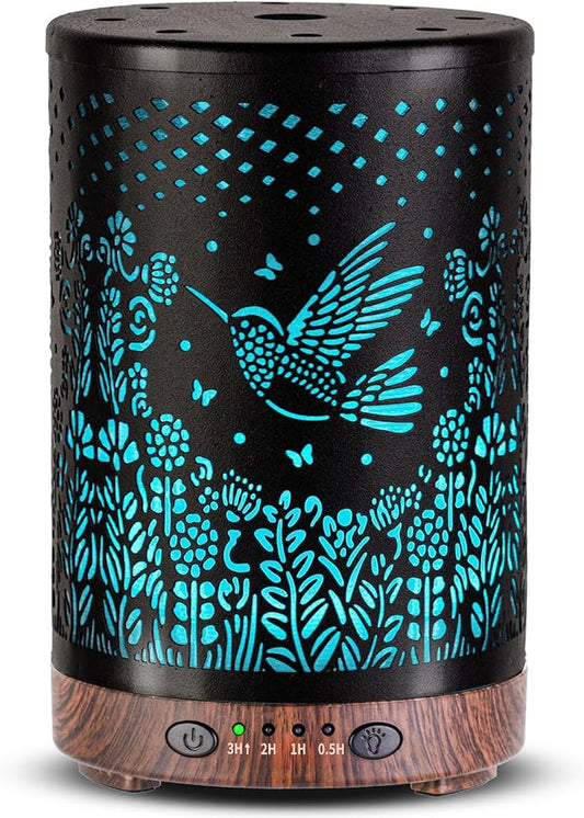 Essential Oil Diffuser 120ML Metal Aromatherapy Diffuser by JOYOLO