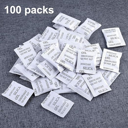 1 Gram Silica Gel Desiccant Bags - Image 2