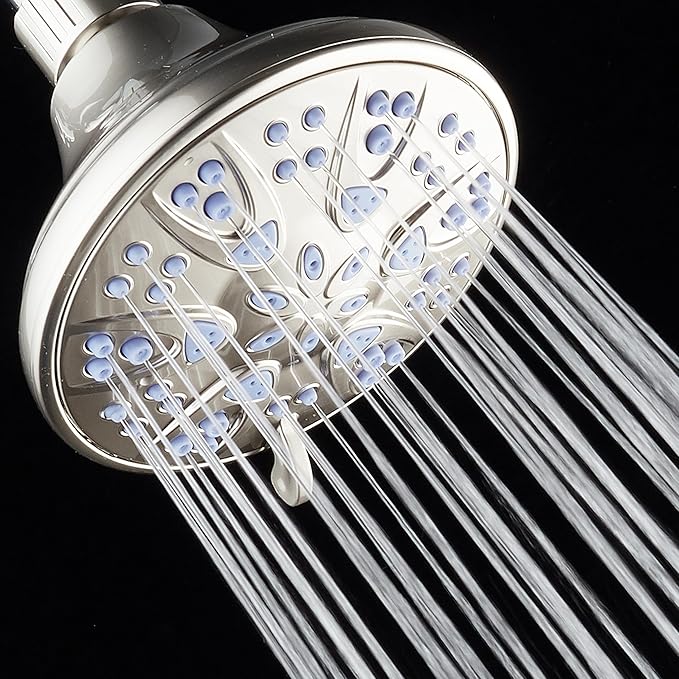 AquaDance Antimicrobial – Anti-Clog High-Pressure 6-Setting Shower Head - Image 9