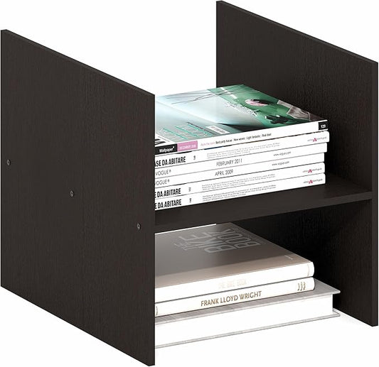 Furinno Cubicle Cube Insert, H-Shelf Cube Organizer, 2-Tier Shelf Accessory by Furinno-FitsYourSpaceFitsYourBudget