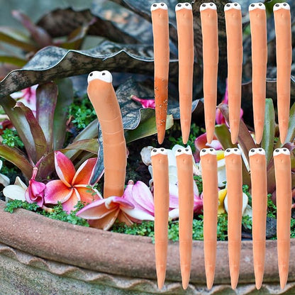 12 Pcs Water Sensor Ceramic Worm The Potting Shed Worm Water Sensor Plant by Relaxweex