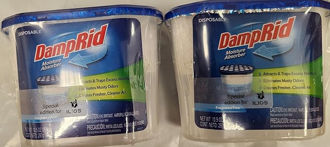 Damp Rid Moisture Absorber – Fragrance Free 2 Pack Humidity Absorber & Odor - Image 6