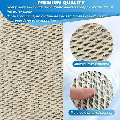 35 Water Panel Humidifier Replacement Filter Made of Aluminum Mesh Compatible - Image 6