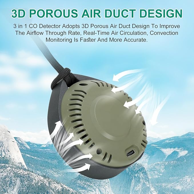 Portable Carbon Monoxide Detector - Image 6