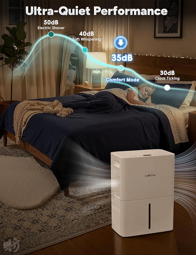2500 Sq.Ft Dehumidifier for Home Basement 34 Pints Max - Image 7