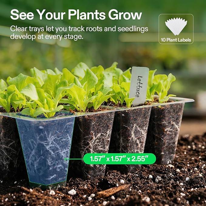 VIVOSUN 6-Pack Seed Starter Trays - Image 3