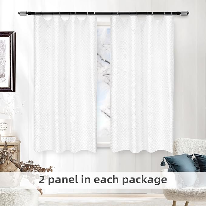 DriftAway Soundproof Thermal Insulated Quilted Curtain Liners - Image 6