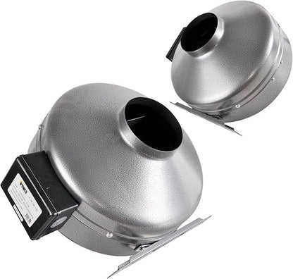 iPower 10 Inch 862 CFM Inline Duct Ventilation Fan HVAC Exhaust Blower - Image 6