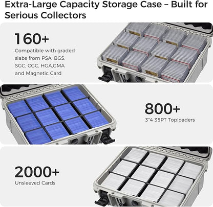 Graded & Trading Card Storage Box – XL Baseball Card Case - Image 4