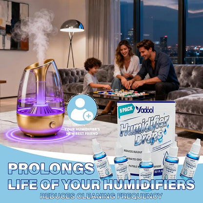 Humidifier Cleaner Drops, Humidifier Water Treatment Cleaning Solution - Image 7