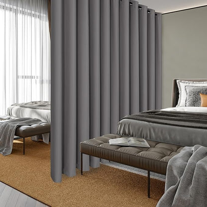 Hiasan Patio Sliding Door Curtain Panel, Bedroom Partition, Shared Office Space - Image 7