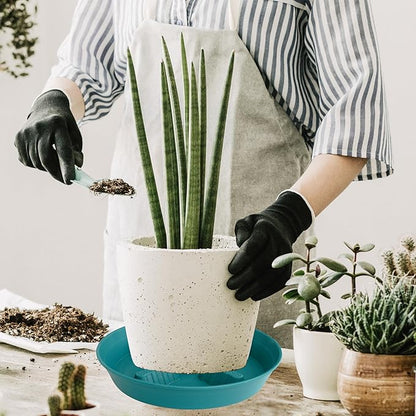 4 Pack Plant Saucer 8 inch, 10 12 14 17 inch, Plant Stand Plastic Plant Saucers - Image 7