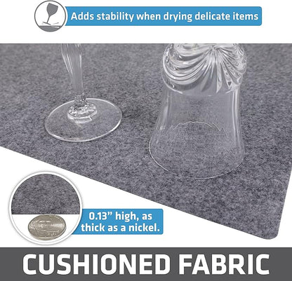 Drymate Premium Luxury Shelf & Drawer Liner, Thick Cushioned Fabric, - Image 5