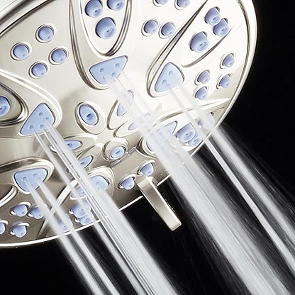 AquaDance Antimicrobial – Anti-Clog High-Pressure 6-Setting Shower Head - Image 5