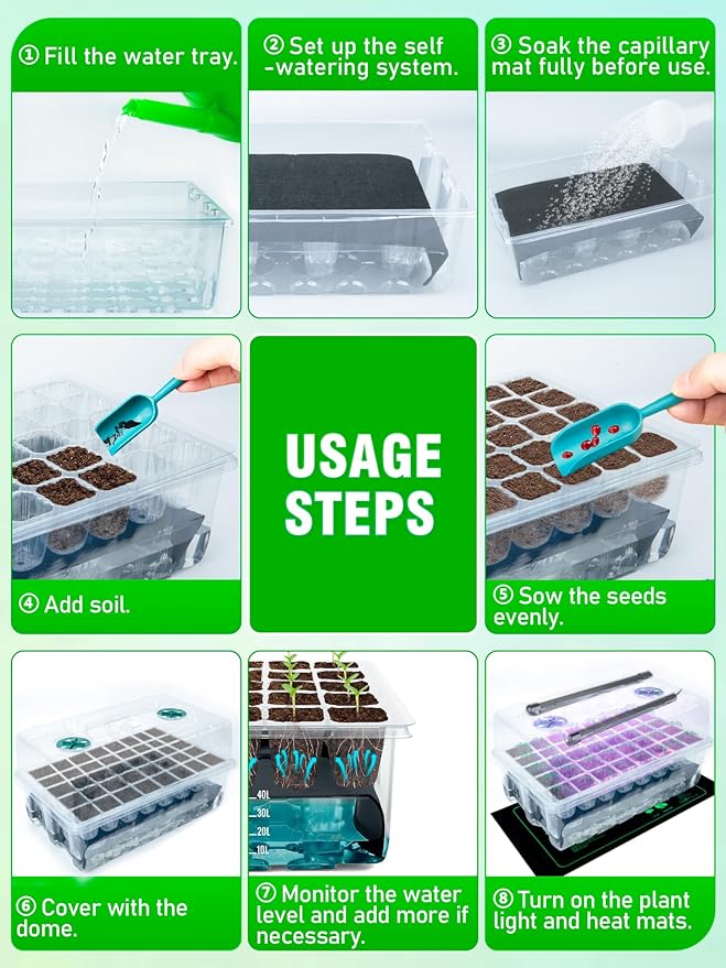 Self-Watering Seed Starter Tray - Image 4