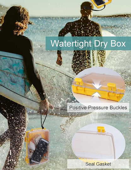 Avlcoaky Dry Box Waterproof Dry Boxes Small Waterproof Watertight Containers - Image 5