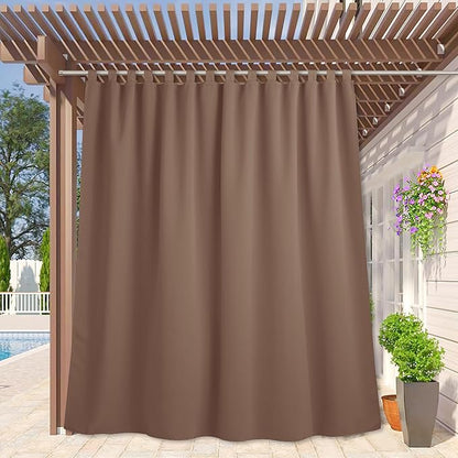 RYB HOME Extra Wide Outdoor Curtains by RYBHOME