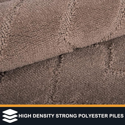 PURRUGS Dirt Trapping Door Mat 24" x 59", Non-Slip Machine Washable Entry Rug - Image 3