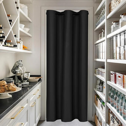 Hiasan Blackout Curtains for Doorways and Closets, 1 Drape Panel Sewn - Image 4