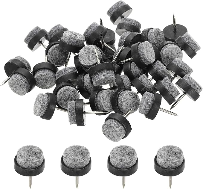 PATIKIL 17 mm Nail-on Felt Pads by PATIKIL