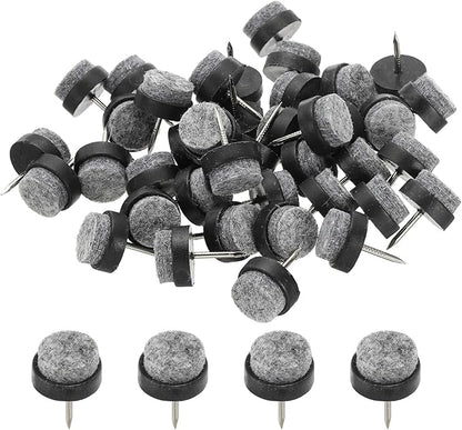 PATIKIL 17 mm Nail-on Felt Pads by PATIKIL