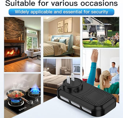 5IN1 Plug in Smoke & Carbon Monoxide Detector & Combustible Natural Gas - Image 9