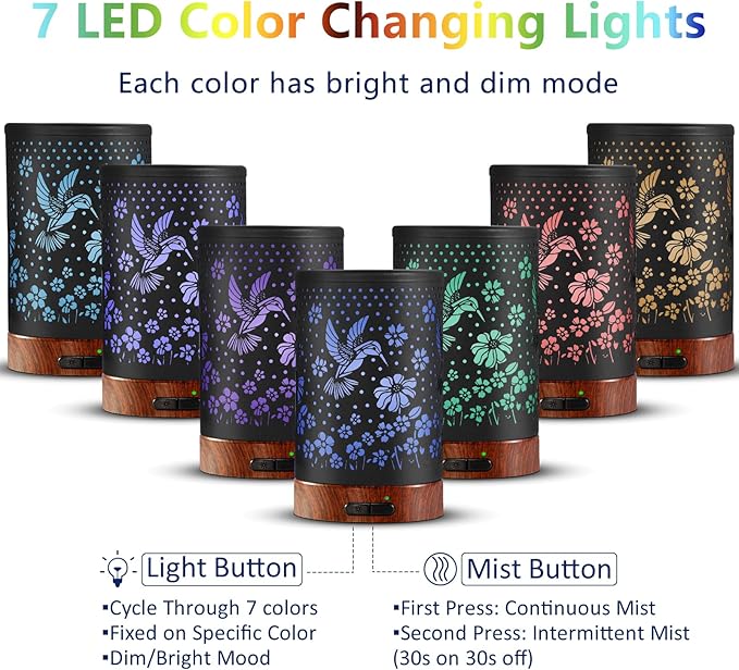 Essential Oil Diffuser Aromatherapy Diffuser - Image 3