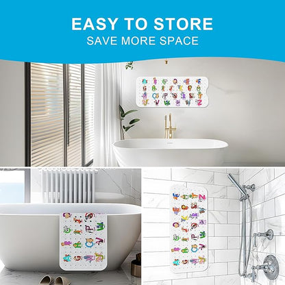 XIYUNTE Baby Bath Mat for Tub Non Slip Kids Bath Mat - Image 5