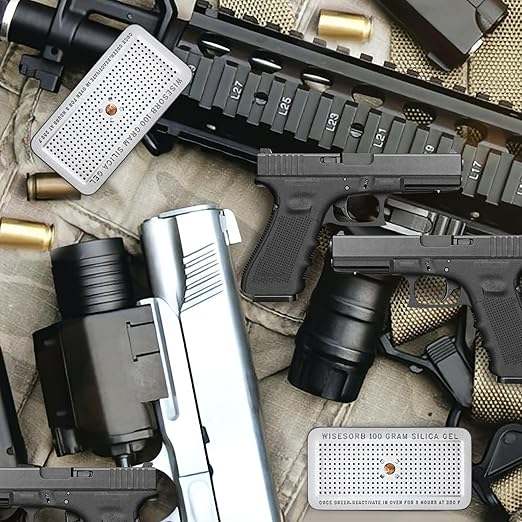100 Gram 20 Pack Indicating Silica Gel Canister, Gun Safe Dehumidifier - Image 6