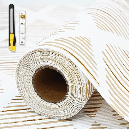 Drawer and Shelf Liner for Kitchen Cabinet, Non-Adhesive Cabinet Liners 18in x by GTJ