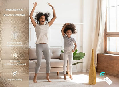 Cool Mist Humidifier, Elecameier Warm and Cool Mist Humidifier - Image 3