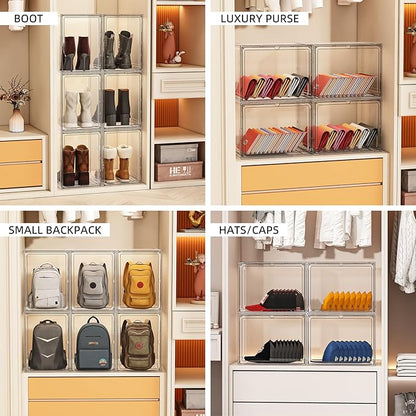 5 Pack Stackable Storage Bins - Image 4