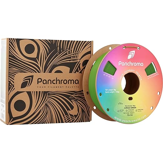 Panchroma PLA Jungle Green 3D Printer Filament, 1kg Spool, High Speed Printing - Image 8
