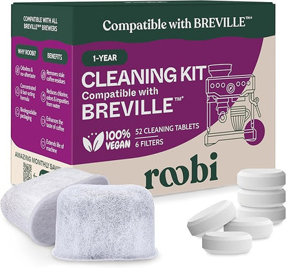 Roobi Breville Compatible Espresso Machine Cleaning & Maintenance Kit. Includes by Roobi