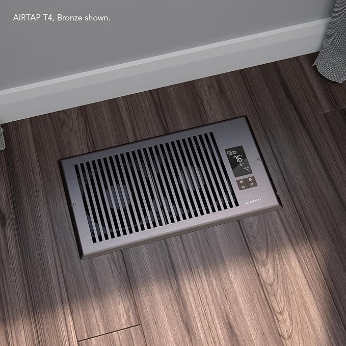 AC Infinity AIRTAP T4 Bronze, Register Booster Fan - Image 7