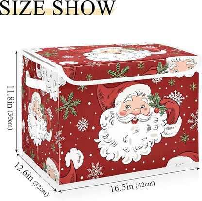 xigua Christmas Santa Claus Storage Bins - Image 3